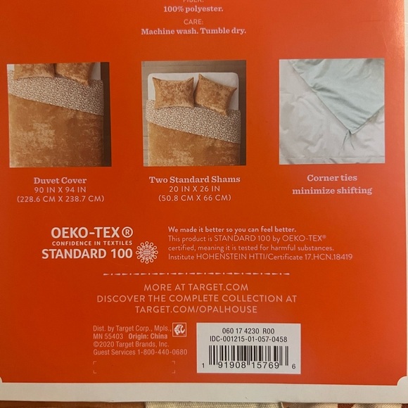 Opalhouse Reversible Velvet Duvet Cover Set​ - Picture 6 of 12